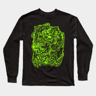 Skull Blooms Long Sleeve T-Shirt